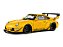 Porsche RWB Bodykit Midas Touch 2023 1:18 Solido Amarelo - Imagem 1