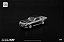 *** PRÉ-VENDA *** Shelby Mustang GT500 Silver Chrome 1:64 POP RACE - Imagem 1