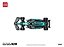 *** PRÉ-VENDA *** Fórmula 1 Aston Martin AMR23 2023 Fernando Alonso 1:64 POP RACE - Imagem 9