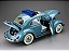 Volkswagen Fusca Beetle Saloon Opening Roof 1950 1:12 Sunstar Azul - Imagem 10