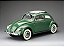 Volkswagen Fusca Beetle Saloon Opening Roof 1950 1:12 Sunstar Verde - Imagem 1