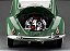 Volkswagen Fusca Beetle Saloon Opening Roof 1950 1:12 Sunstar Verde - Imagem 9