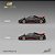 Pagani Imola 1:64 CM Model Black Carbon + Red - Imagem 2