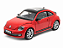 Volkswagen The Beetle 1:24 Welly Vermelho - Imagem 1