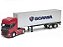 Carreta Scania R 730 V8 Baú 1:32 Welly Vermelho - Imagem 1