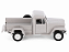 Jeep Willys Pickup 1947 1:24 Welly Cinza - Imagem 5