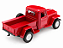 Jeep Willys Pickup 1947 1:24 Welly Vermelho - Imagem 2