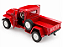 Jeep Willys Pickup 1947 1:24 Welly Vermelho - Imagem 4