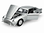 Aston Martin DB5 1964 1:24 Welly Prata - Imagem 3