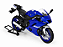 Yamaha YZF-R6 1:12 Welly Azul - Imagem 3