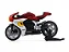 MV Agusta Superveloce Ago 1:12 Welly Vermelho - Imagem 5