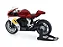 MV Agusta Superveloce Ago 1:12 Welly Vermelho - Imagem 4