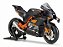 KTM RC 8C 1:12 Welly Preto - Imagem 3