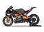 KTM RC 8C 1:12 Welly Preto - Imagem 5