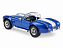 Shelby Cobra 427 S/C 1965 1:24 Welly Azul - Imagem 2