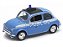 Fiat Nuova 500 1:24 Welly Azul - Imagem 1