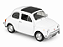 Fiat Nuova 500 1:24 Welly Branco - Imagem 4