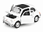 Fiat Nuova 500 1:24 Welly Branco - Imagem 3