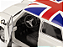 Mini Cooper 1300 (UK Flag) 1:24 Welly Creme - Imagem 4