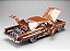 Chevrolet Impala Hardtop Lowrider 1961 1:18 Sunstar Laranja - Imagem 10