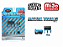 *** PRÉ-VENDA *** Metal Tools Set A 1:64 American Diorama Azul PV12943 - Imagem 3