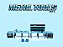 *** PRÉ-VENDA *** Metal Tools Set A 1:64 American Diorama Azul PV12943 - Imagem 1