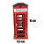Enfeite Arte Decorativa Cabine Telefônica de Londres - Imagem 3
