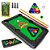 Brinquedo Mini Mesa De Sinuca Bilhar Jogo Infantil Portátil - Imagem 1