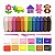 Kit 12 Massinhas Argila Super Leve Infantil Brinquedo Criativo - Imagem 1