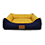 Cama Fabrica Pet Exclusive Amarelo e Azul Tam. M - Imagem 1