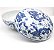 Caixa de Porcelana Azul e Branco | Período Guangxu - Imagem 2