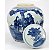 Potiche de Porcelana | Azul e Branco - Imagem 2
