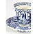 Xícara com Pires | Porcelana Azul e Branca, séc. XIX/XX - Imagem 2