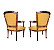 Par de Cadeiras Jacarandá | Estilo Luís XVI - Imagem 3