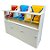 Mesa De Alimentação Baby 3 Lugares Com Gabinete - Imagem 1