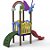 Playground Modular Reino Do Arco Íris II - Imagem 1