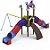 Playground Modular Reino Do Arco Íris I - Imagem 1