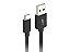 Cabo USB para USB C 3A CB-C10BK Carregamento Rápido C3Tech - Imagem 2