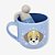 Caneca com Infusor Amo Dogs - Imagem 2