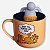 CANECA 350ML C/ INFUSOR P/ CHÁ GARFIELD - Imagem 4