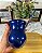 Kit Chimarrão Madeira Azul Petróleo + Bomba Inox c\N.Senhora - Imagem 2