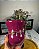 Kit Chimarrão Madeira Magenta+Choker c\ Brilho + Bomba Inox - Imagem 1