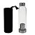 Squeeze Garrafa De Vidro Infusor Inox Neoprene 550ml - Imagem 2