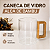 Caneca de Vidro com Alça de Bambu 350ml - Imagem 3