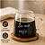 Caneca de Vidro Eu Amo Café 350ml Transparente - Imagem 4