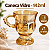 Caneca de Vidro Âmbar Trabalhada 142ml Café e Chá - Imagem 3