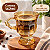 Caneca de Vidro Âmbar Trabalhada 142ml Café e Chá - Imagem 4