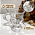 Caneca de Vidro Trabalhada 142ml para Café e Chá - Imagem 2