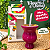 Kit Cuia Infantil Madeira Fúcsia com Bomba 15cm - Imagem 4
