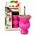 Kit Cuia Infantil Madeira Rosa Neon com Bomba 15cm - Imagem 5